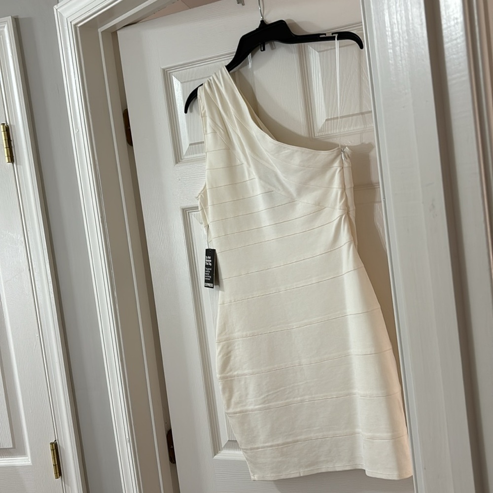 EXPRESS one shoulder cocktail dress